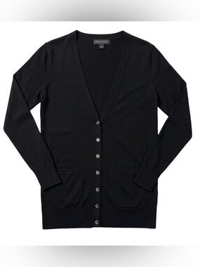 Banana Republic Women’s Merino Wool V-Neck Cardigan Small Quiet Luxury